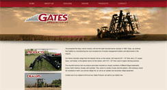 Desktop Screenshot of gatesmfg.net